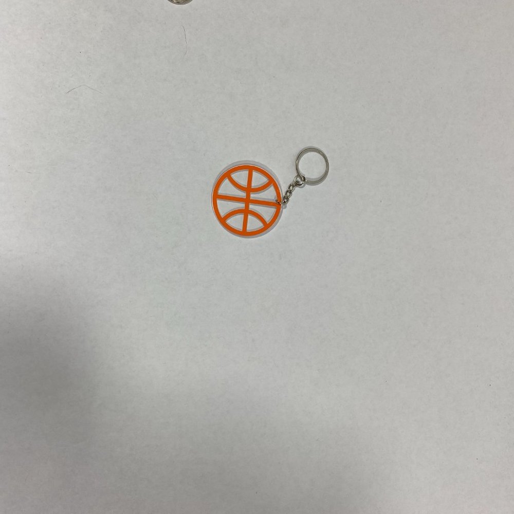 Basketball Key Chain - Picture 2 of 4